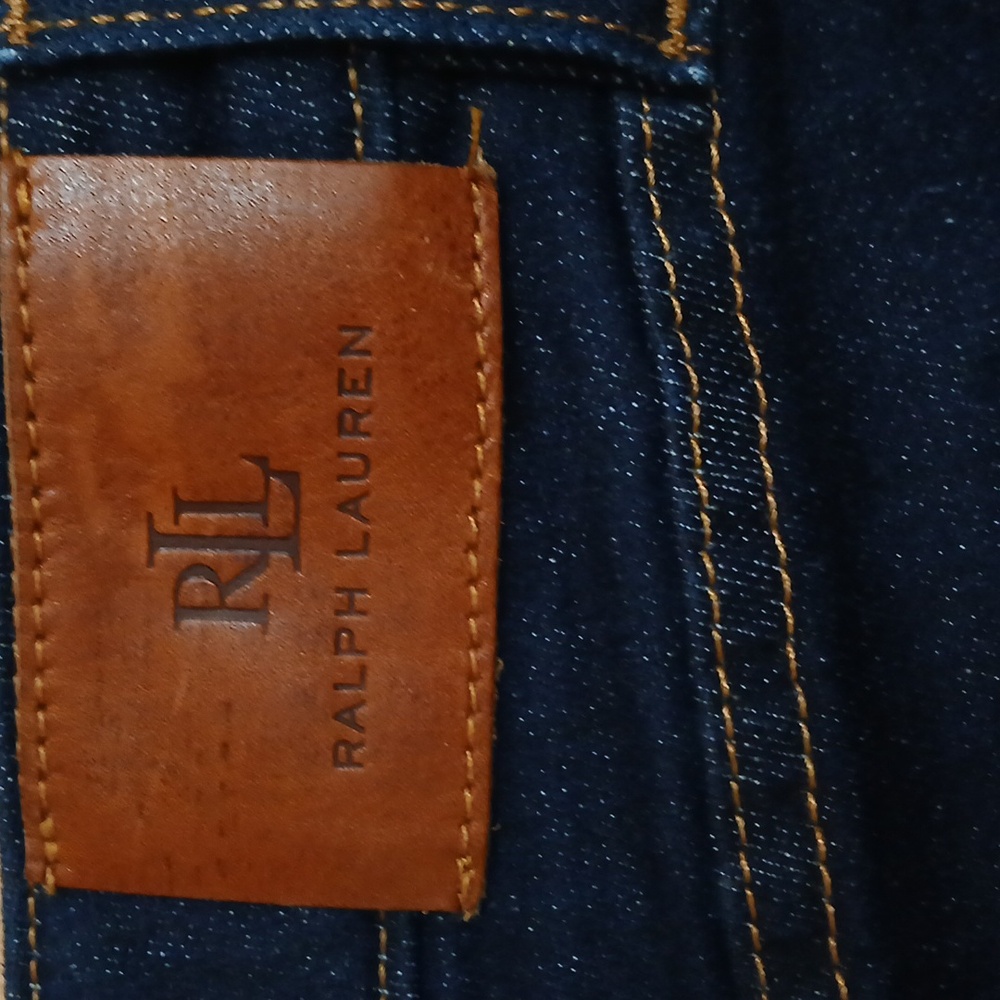 🎉HP🎉Lauren Ralph Lauren Black Label Denim Jeans, Blue, 16 - Picture 7 of 9